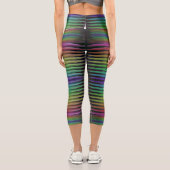 レインボービーム カプリレギンス (裏面)