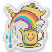 レインボービール シール (正面)