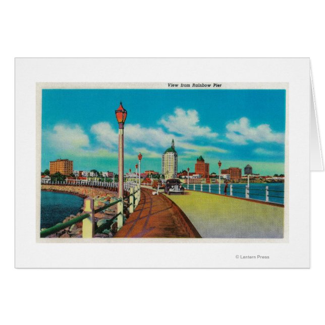 レインボーピアからビューロングビーチ (正面横)