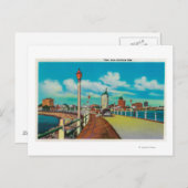 レインボーピアからビューロングビーチ ポストカード (正面/裏面)