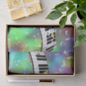 レインボーピアノティッシュペーパー 薄葉紙 (ギフト)