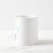 レインボーピアノ コーヒーマグカップ (中央)