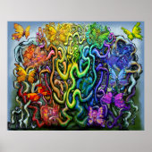 レインボーピクシー魔法ポスター ポスター (正面)