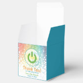 レインボーピクセルビデオゲームゲーマーバー(ユダヤ教の)バル・ミツバー フェイバーボックス (オープン)