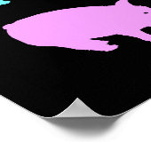 レインボーピッグ ポスター (角)