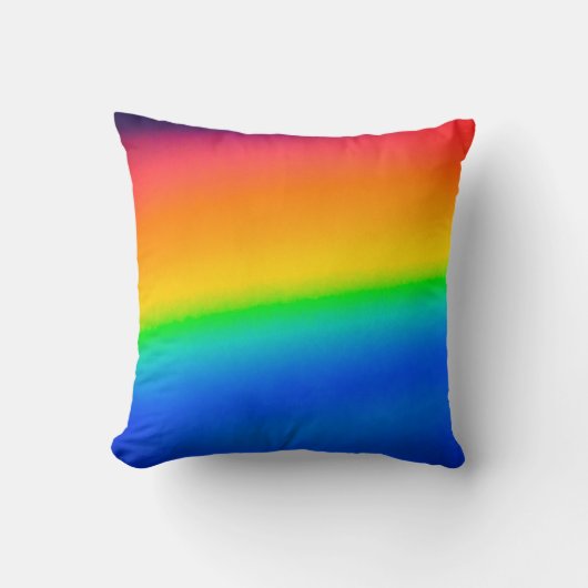 レインボーピロー クッション (正面)