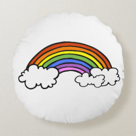 レインボーピロー ラウンドクッション