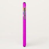 レインボーピンクの名前の女の子iphoneケース Case-Mate iPhoneケース (裏面/左)