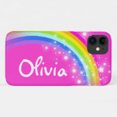 レインボーピンクの空 Case-Mate iPhoneケース (裏面(横))