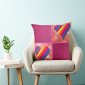 レインボーピンク クッション (椅子)