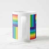 レインボーピンホイールマグ ジャンボコーヒーマグカップ (裏面)