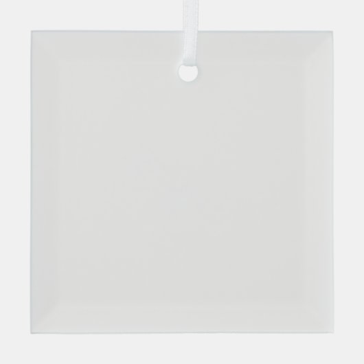 レインボーピーコックフラクタルアートスワールサンキャッチャー ガラスオーナメント (裏面)