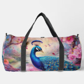 レインボーピーコックラージダッフェルバッグ ダッフルバッグ (正面)