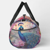 レインボーピーコックラージダッフェルバッグ ダッフルバッグ (右)