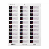 レインボーピースハート ラベル (フルシート)