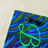 レインボーファイア ビーチタオル (インサイチュ)