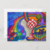 レインボーファクトリーハガキ ポストカード (正面/裏面)