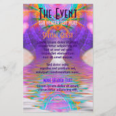 レインボーファンキーハウスミュージッククラブパーティーフライヤー チラシ (裏面)