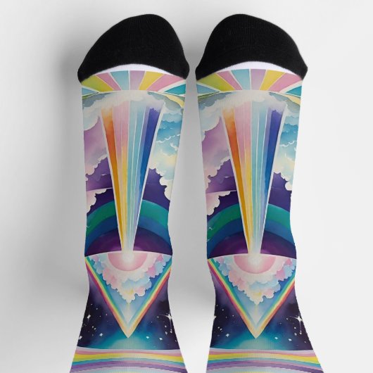 レインボーファンタジースピリットジャーニー ソックス (上部)