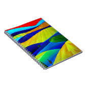 レインボーファンタジーヒルズランドスケープ ノートブック (右側)