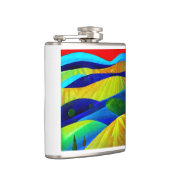 レインボーファンタジーヒルズランドスケープ フラスク (右)