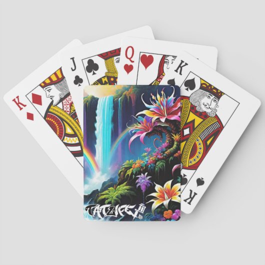 レインボーファンタジーフォレストクラシックトランプ トランプ (裏面)