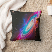 レインボーファンタジーブラックホール銀河系 クッション (ブランケット)