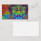 レインボーファンタジーマーブルスカラフルトーン 名刺 (正面/裏面)