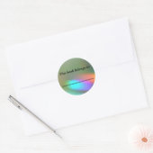 レインボーファンタム蔵書票 ラウンドシール (封筒)
