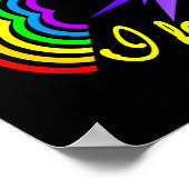 レインボーファーツポスター ポスター (角)