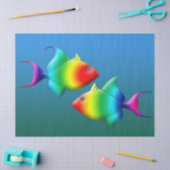 レインボーフィッシュティッシュペーパー 薄葉紙 (クラフト)