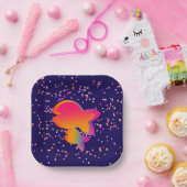 レインボーフィッシュ子供の誕生日 ペーパープレート (パーティー)