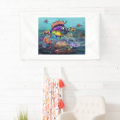 レインボーフィッシュ 横断幕 (インサイチュ)