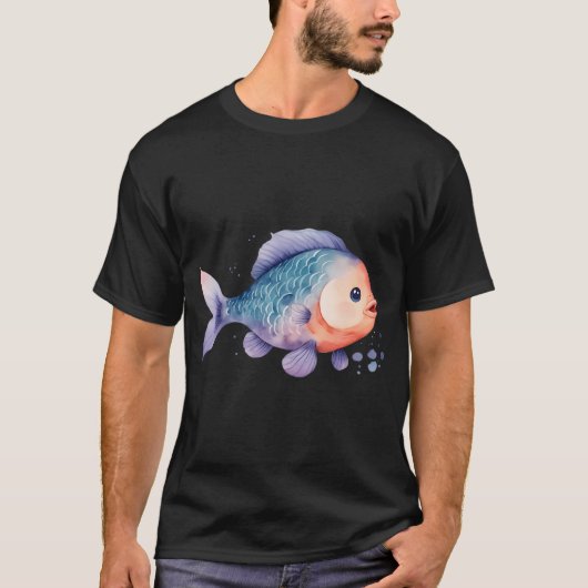 レインボーフィッシュ Tシャツ (正面)