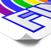 レインボーフィンランドのポスター ポスター (角)