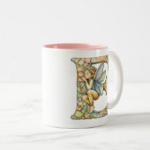 レインボーフェアリーイニシャル「E」 ツートーンマグカップ (正面右)