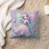 レインボーフェアリープリンセスと牡丹フローラガールズ クッション (ブランケット)