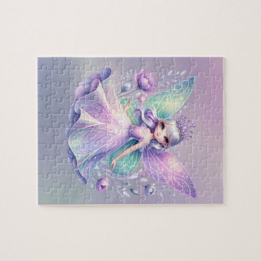 レインボーフェアリープリンセスと牡丹フローラガールズ ジグソーパズル (横)