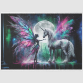 レインボーフェアリーペガサスティッシュペーパー 薄葉紙