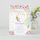 レインボーフェアリー招待状 招待状 (スタンド正面)