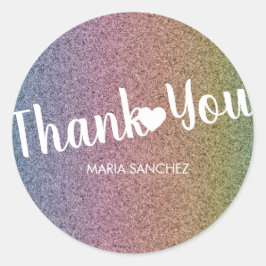 レインボーフェイクグリッターパターン爪、 ネイルヘアビジネス ラウンドシール