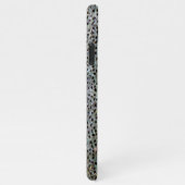 レインボーフェイクマスのスケールテクスチャルックパターン iPhoneケース (右側)