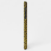 レインボーフェイクマスのスケールテクスチャルックパターン iPhoneケース (左側)