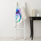 レインボーフェザー付き無限記号 シェルパブランケット (インサイチュ)