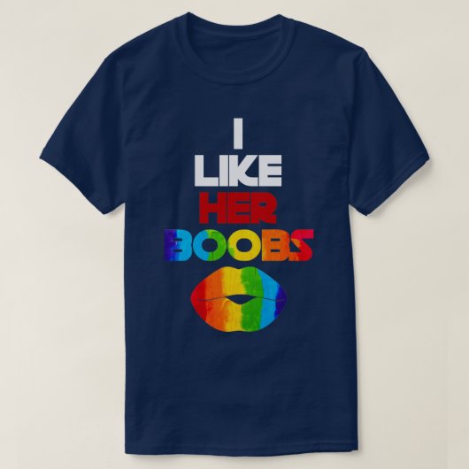 レインボーフェミニズム女性ギフトLGBT Tシャツ (デザイン正面)