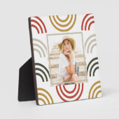 レインボーフォトアクリルプリントプラーク フォトプラーク (正面)