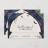 レインボーフォレストキャッスルアーチハンドスト異教のング 出欠カード (正面/裏面)