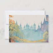 レインボーフォレストキャッスルアーチハンドスト異教のング 出欠カード (裏面)