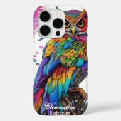 レインボーフクロウ中羽 Case-Mate iPhoneケース (裏面)