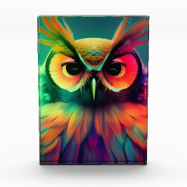 レインボーフクロウ フォトブロック